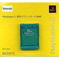 "PlayStation 2"専用メモリーカード（8MB） エメラルド